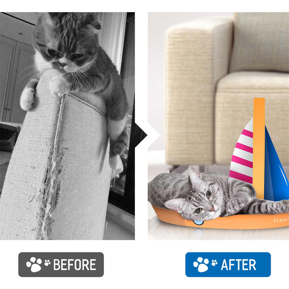 scratching posts for cats Sailboat Shape - Beds & Mats - 1