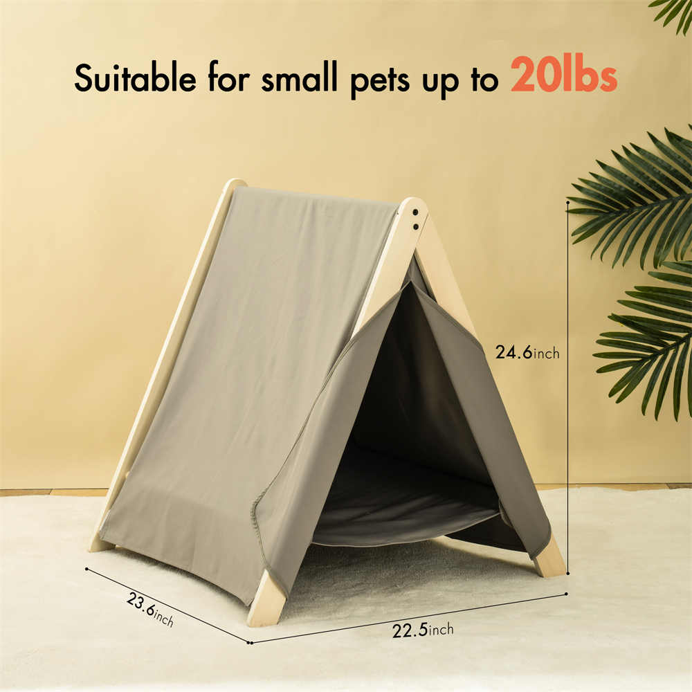 Cat tents for indoors small Pets, Green - Beds & Mats - 1