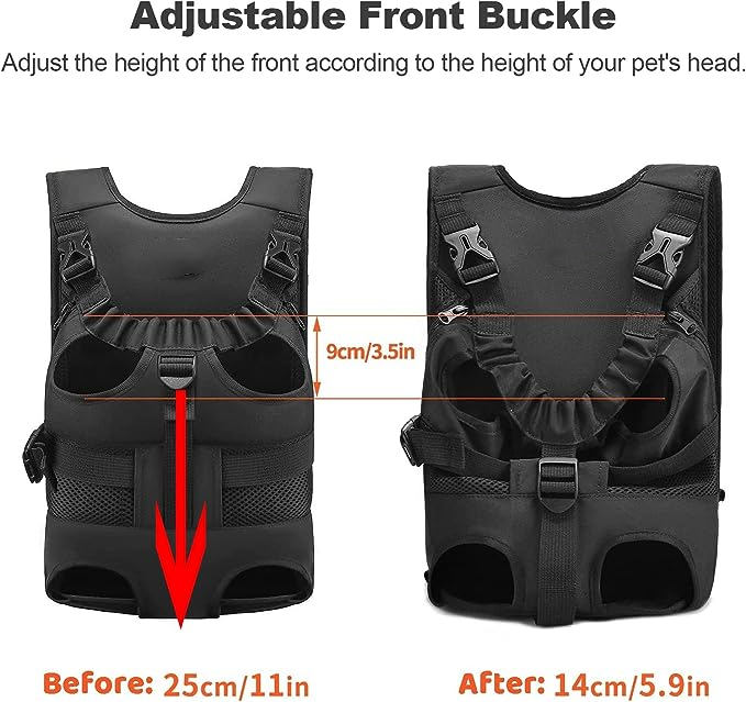 Dog carrier Quick-Fit Legs Out Adjustable Pet Carrier - Bag&Carriers - 1